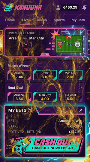 Kanuuna Casino Screenshot 3