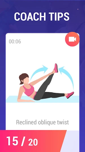 Lose Belly Fat at Home - Lose Weight Flat Stomach Screenshot 2