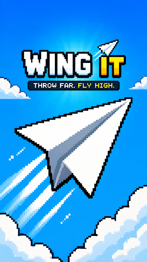 Wing It: Paper Airplane Fling Screenshot 0