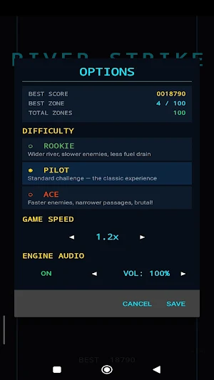 River Strike: Retro Combat Screenshot 3