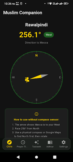 Prayer Times, Azan & الأذكار Screenshot 0