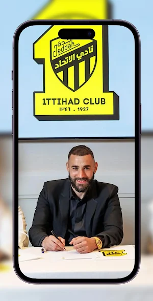 Benzema Wallpaper  Al-Ittihad Screenshot 3