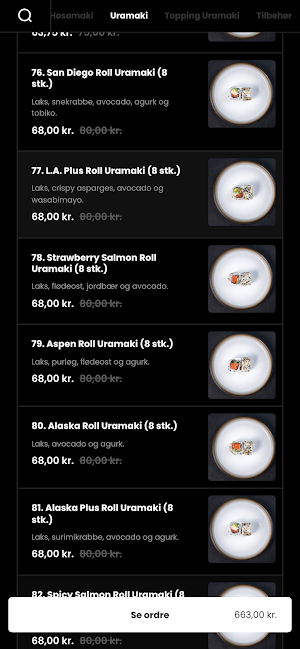 Ikura Sushi Bar Screenshot 2