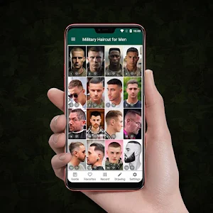 Military Haircut for Men Screenshot 0