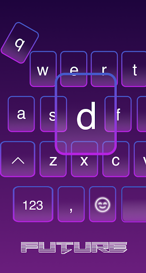 Neon Led keyboard - Future Key Screenshot 0