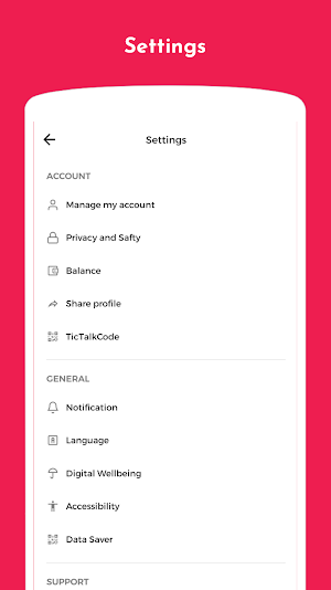Tic Talk React Native Theme Screenshot 3