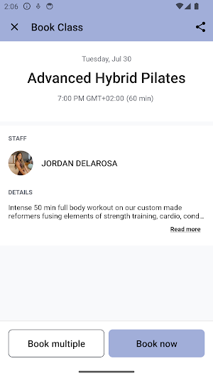 Cosmopilates Screenshot 2