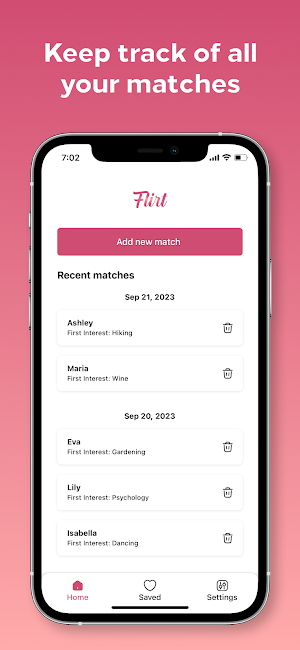 Flirt AI: Clever Pickup Lines Screenshot 2