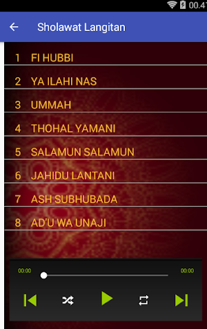 Sholawat Langitan Offline Screenshot 1