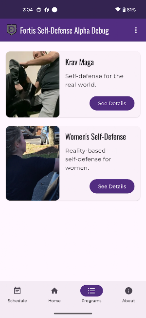 Fortis Self-Defense Screenshot 2