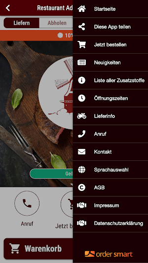 Restaurant Adlermühle Berlin Screenshot 2