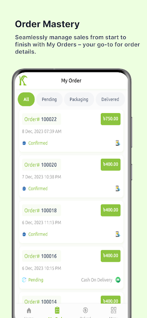Krishaan Seller Screenshot 1