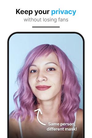 Pseudoface: Faceless AI Filter Screenshot 2