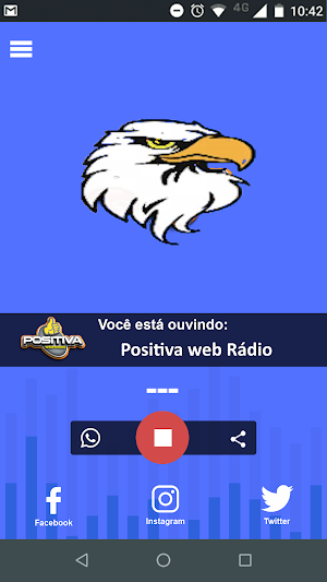 Web Rádio Positiva Screenshot 1