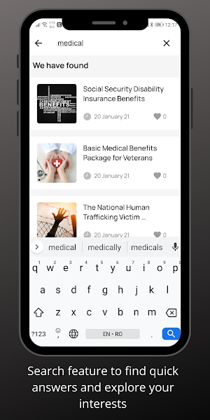 US Government Benefits Screenshot 2