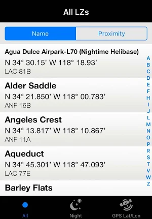 USFS – Pacific Southwest LZs Screenshot 0