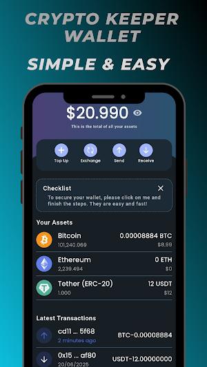 Bitcoin Wallet : BTC & Crypto Screenshot 0