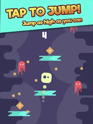 Mr Cubed: Endless Cube Tap Hop Bouncer Screenshot 3