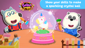 Wolfoo Learn Craft: Color Shop Screenshot 1