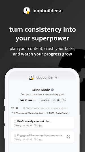loopbuilder AI: Plan Like Game Screenshot 0