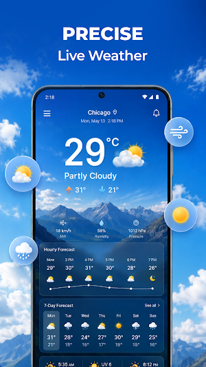 Weather Forecast: Weather App Screenshot 0
