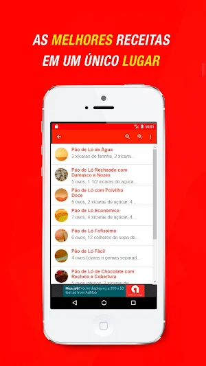 Receitas de Pão de Ló Screenshot 3