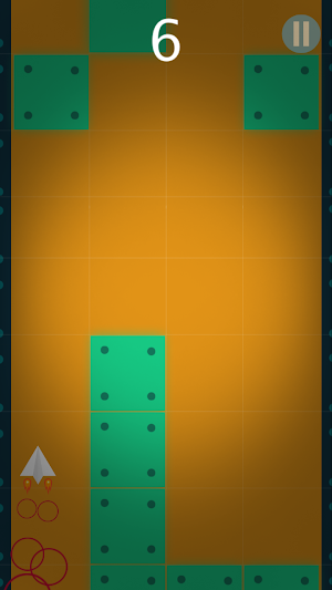 Paper Flying Space Rush Screenshot 0