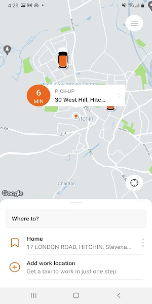 Boxall Taxis Ltd Screenshot 1
