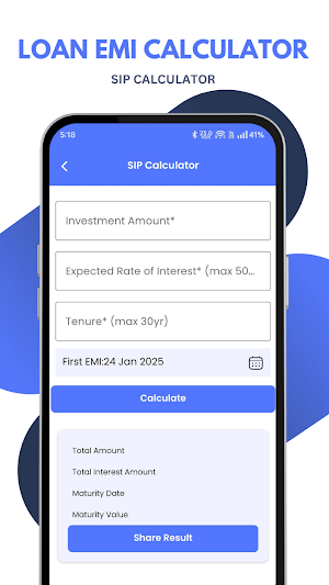 EMI Loan Calculator Screenshot 1