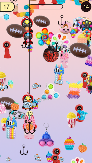 Miss Kitty Fishing Fidget Toy Screenshot 3