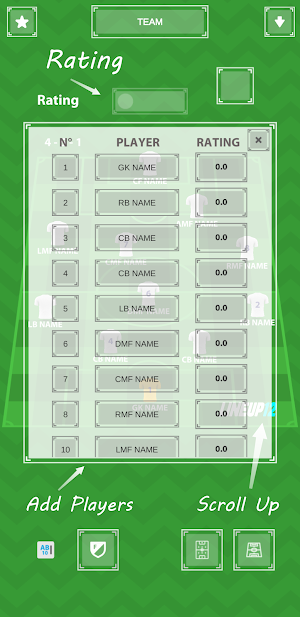 Lineup 12 - Football Lineup Builder Screenshot 1