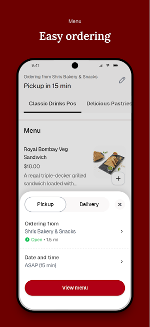 Shris Bakery & Snacks Screenshot 2