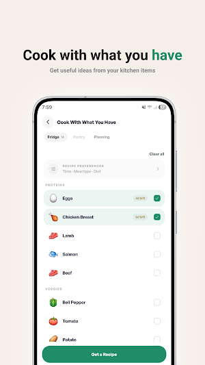 TastePapa: Recipes & Meal Plan Screenshot 0