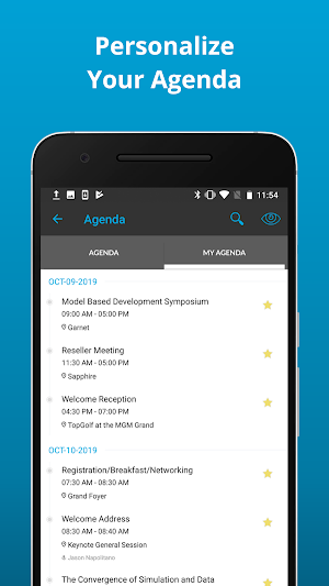 Altair Events Screenshot 1