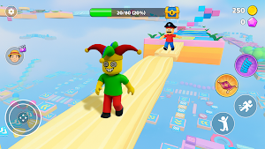 Obby Runner Parkour Games Screenshot 2