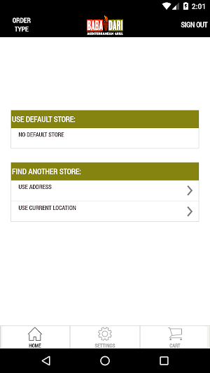 Baba Dari Mediterranean Grill Screenshot 1
