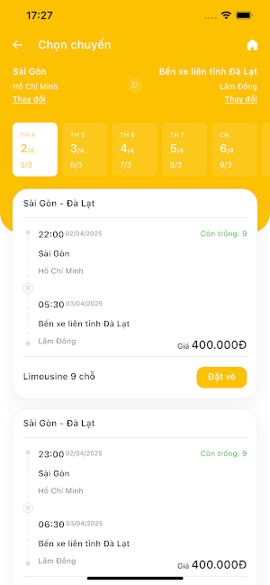 Bến Tre Limousine Screenshot 1