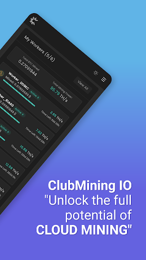 ClubMining IO - Cloud Mining Screenshot 1