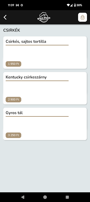 Rych Food - Erzsébet Étterem Screenshot 1