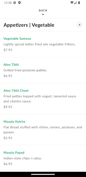 Taj Mahal Restaurant Screenshot 2
