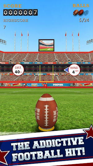 Flick Kick Field Goal Kickoff Screenshot 0