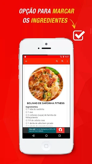 Melhores Receitas Fitness Screenshot 0