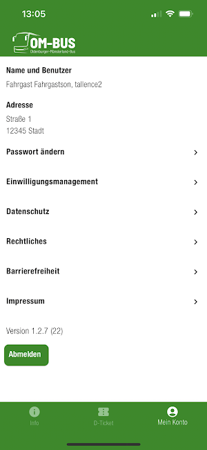 Deutschlandticket OM-Bus Screenshot 2