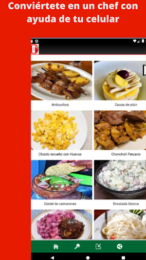 Recetas de comidas Peruanas Screenshot 1