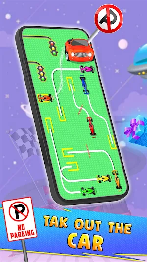Hexa Car Parking Puzzle Games Screenshot 2
