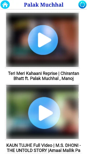 Palak Muchhal All Video Songs Screenshot 2