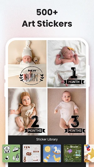 Baby Photo Editor-BabyJoy Pics Screenshot 1