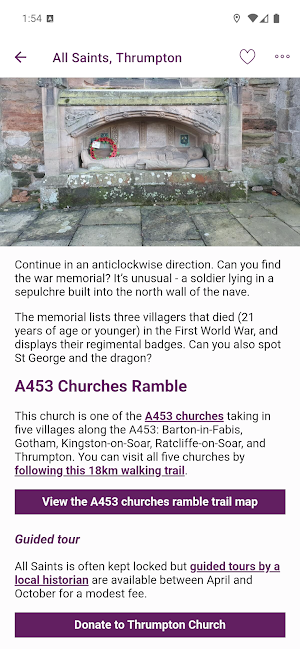 ChurchExplorer Screenshot 2