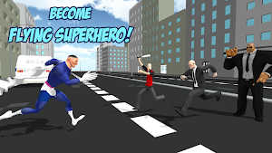Flying Superhero: Mafia City Retributor Screenshot 0