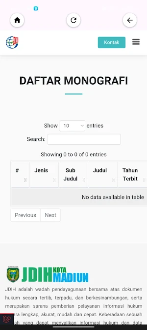 JDIH DPRD Kota Madiun Screenshot 2
